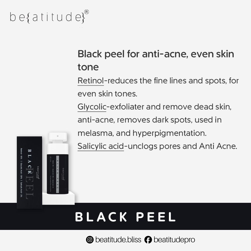 Beatitude Black  PEEL